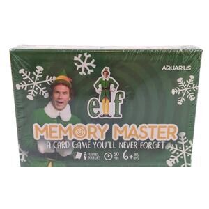 ELF The Movie Memory Master New Will Ferrell on Box Christmas Card Game New